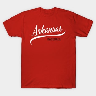 Arkansas Baseball White T-Shirt